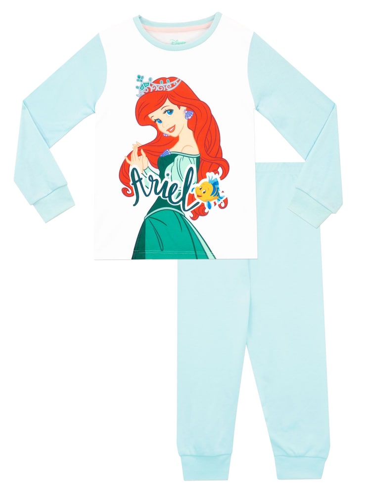 Pyjama im 2er-Pack mit Disney Charaktermotiven „Belle“ und „Arielle“ - Bild 2 von 5 Pyjama im 2er-Pack mit Disney Charaktermotiven „Belle“ und „Arielle“ - Bild 2 von 5