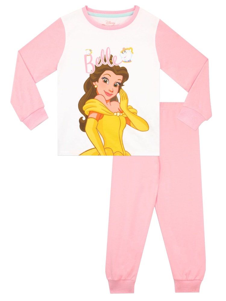 Belle Disney Character Pyjamas Character White Disney Belle And