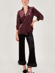 Monsoon Raegan Feather Black Trousers - Image 3 of 4