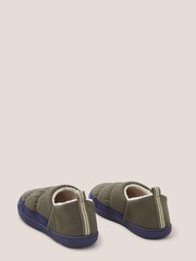 White Stuff Nylon Puffer Slippers - Image 3 of 3