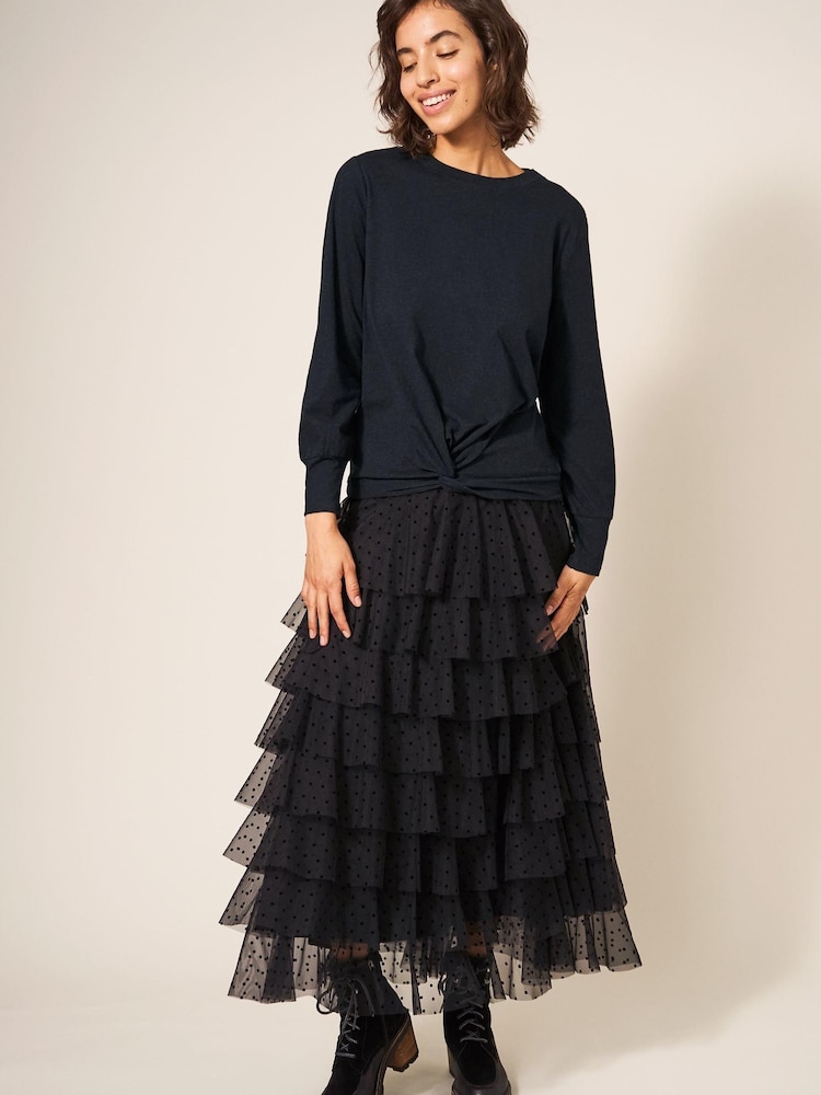 Stuff Black Frankie Top - Image 1 of 7