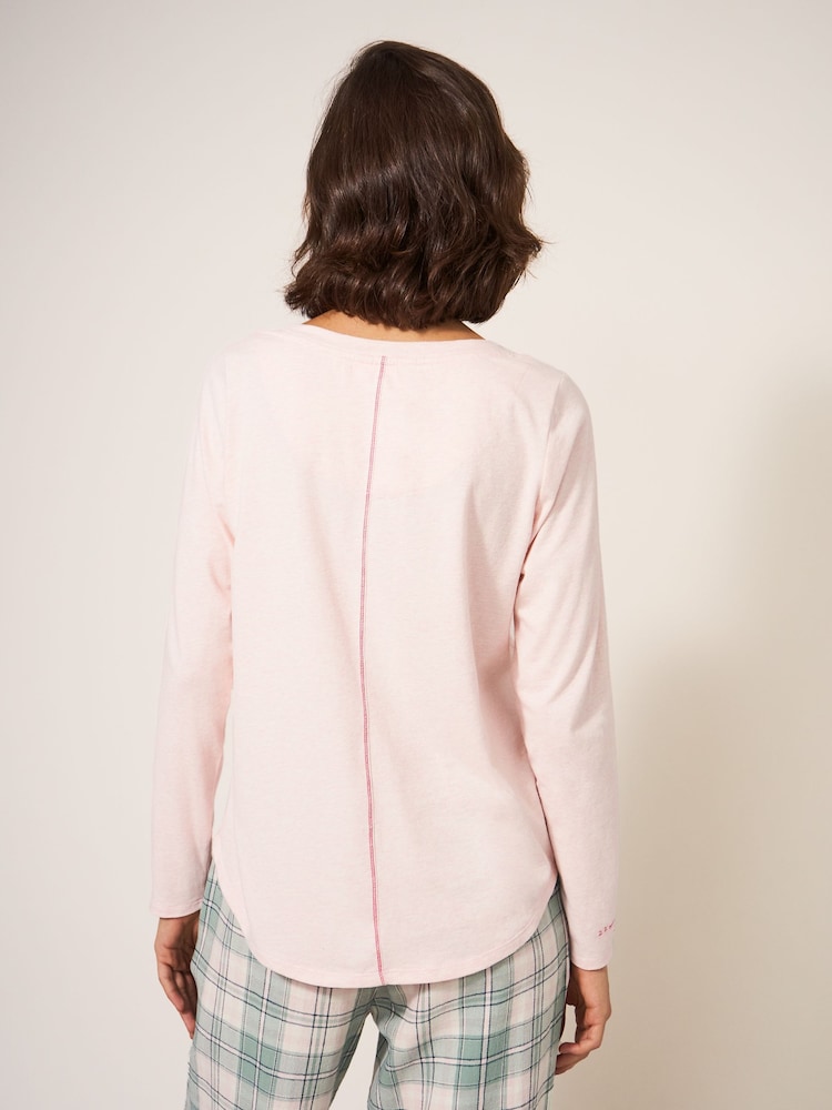 White Stuff Eva Jersey Pyjama Top - Image 2 of 7