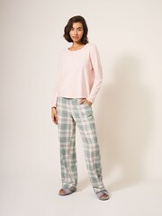 White Stuff Eva Jersey Pyjama Top - Image 3 of 7