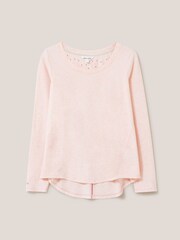 White Stuff Eva Jersey Pyjama Top - Image 5 of 7