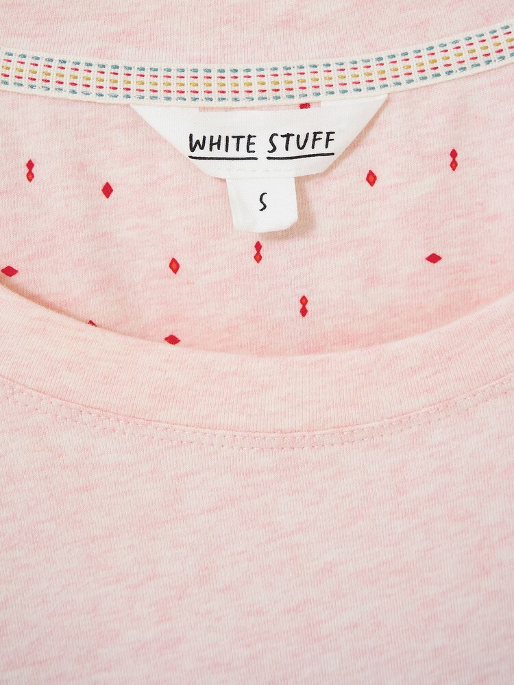 White Stuff Eva Jersey Pyjama Top - Image 7 of 7