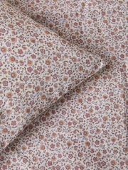 Fig Pink Floral 100% Cotton Printed Bedding Duvet Cover and Pillowcase Set - Image 7 of 7