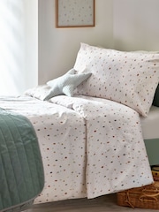 Natural Terrazzo Print Duvet Cover and Pillowcase Set - Image 1 of 6