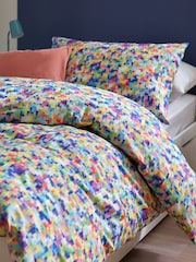 Multi Pixel Pattern 100% Cotton Printed Bedding Duvet Cover and Pillowcase Set - Image 2 of 6