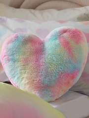 Multi Ombre Rainbow Heart Cushion - Image 1 of 4