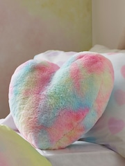 Multi Ombre Rainbow Heart Cushion - Image 2 of 4