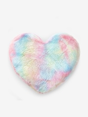 Multi Ombre Rainbow Heart Cushion - Image 4 of 4