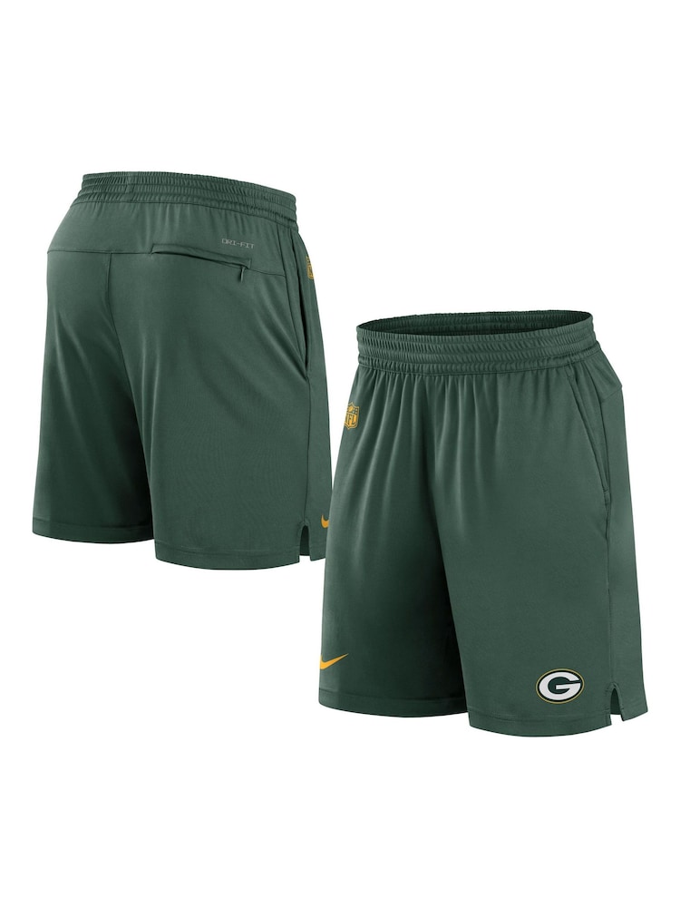 Fanatics Green NFL Bay Packers Dri-FIT Knit Shorts - Image 1 of 3