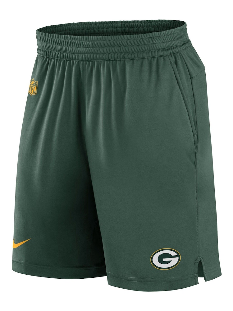 Fanatics Green NFL Bay Packers Dri-FIT Knit Shorts - Image 2 of 3