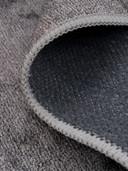kukoon Grey Washable Soft Dara Abstract Area Runner - Image 3 of 6