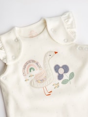 White Duck Applique 1 Tog  Baby 100% Cotton Sleep Bag - Image 7 of 11