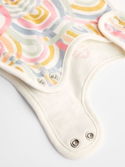 White Rainbow Print 1 Tog  Baby 100% Cotton Sleep Bag - Image 10 of 10