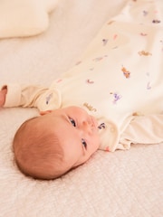 Beige Mini Unicorn 1 Tog  Baby 100% Cotton Sleep Bag - Image 13 of 13