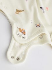 Beige Mini Unicorn 1 Tog  Baby 100% Cotton Sleep Bag - Image 6 of 13