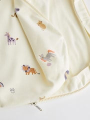 Beige Mini Unicorn 1 Tog  Baby 100% Cotton Sleep Bag - Image 8 of 13