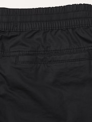 Abercrombie & Fitch Cargo 100% Cotton Utility Black Shorts - Image 2 of 2