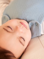 Blue Muslin 1 Tog Baby 100% Cotton Sleep Bag - Image 2 of 10