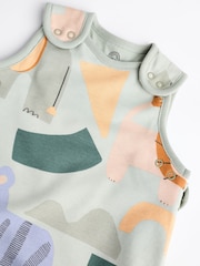 Green Safari Baby 1 Tog 100% Cotton Sleep Bag - Image 8 of 11