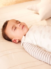 Grey Cloud 2.5 Tog Baby 100% Cotton Sleep Bag - Image 3 of 10