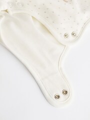 White New Here 1 Tog  Baby 100% Cotton Sleep Bag - Image 8 of 8