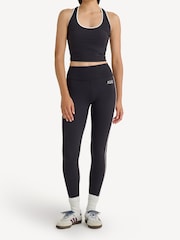 Sporty & Rich Black SR Runner Sports Tank - Image 2 of 4