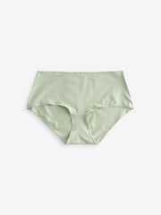 Green/Pink Midi Cotton Rich Knickers 4 Pack - Image 5 of 8