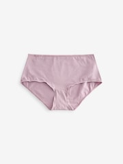 Green/Pink Midi Cotton Rich Knickers 4 Pack - Image 8 of 8