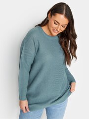 vert sapin - Pull indispensable Yours Curve - Image 1 of 4