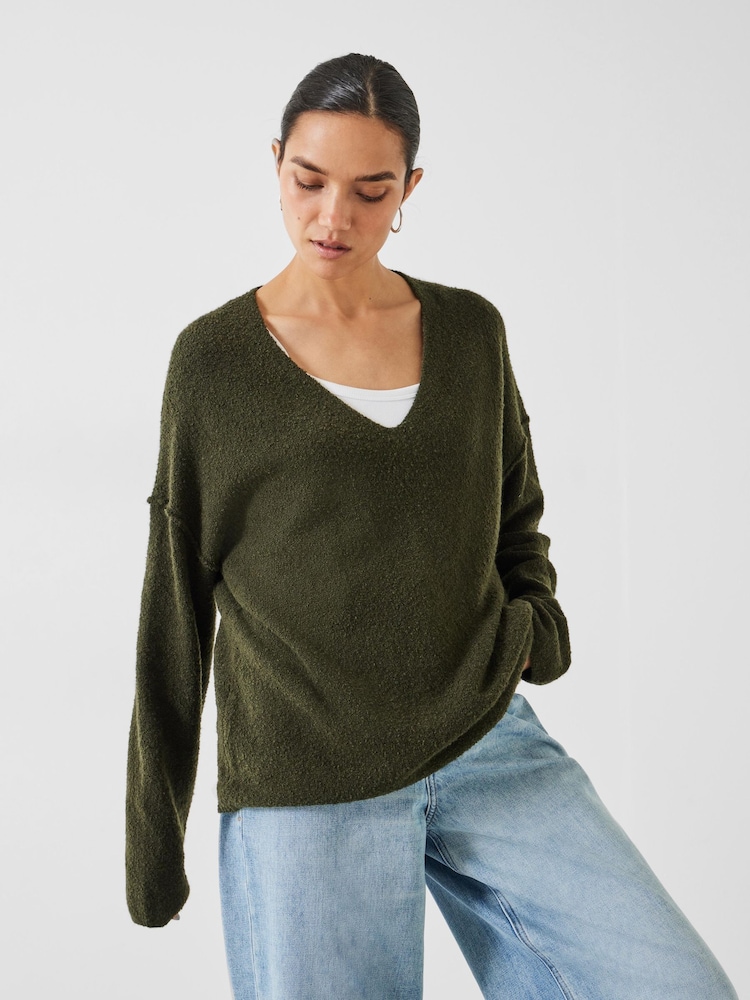 Hush Carinda Strickpullover mit V-Ausschnitt - Bild 1 von 5