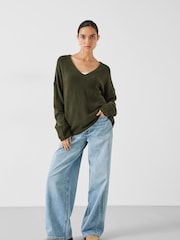 Hush Carinda Strickpullover mit V-Ausschnitt - Bild 3 von 5