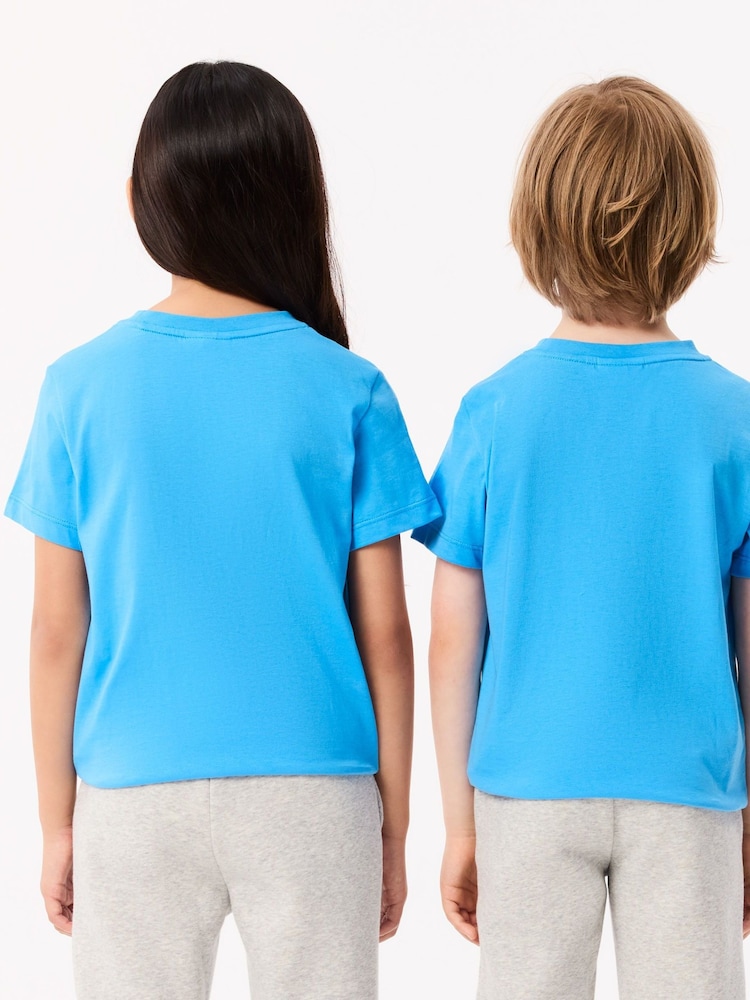 Lacoste 100% Cotton Plain Jersey T-Shirt - Image 5 of 7