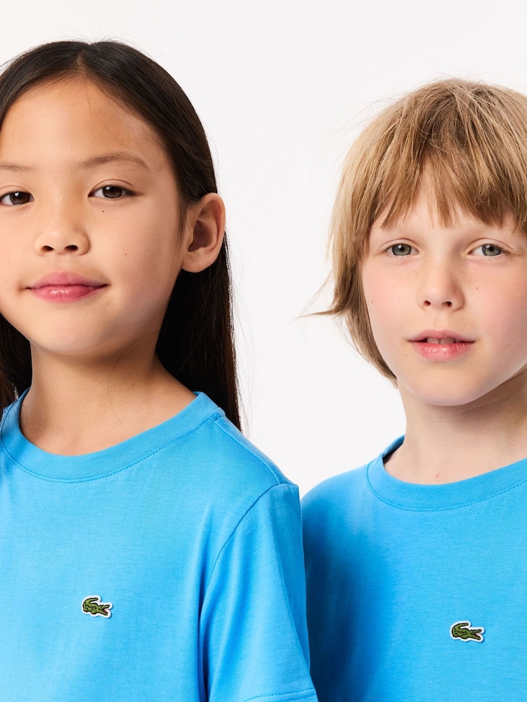Lacoste 100% Cotton Plain Jersey T-Shirt - Image 6 of 7