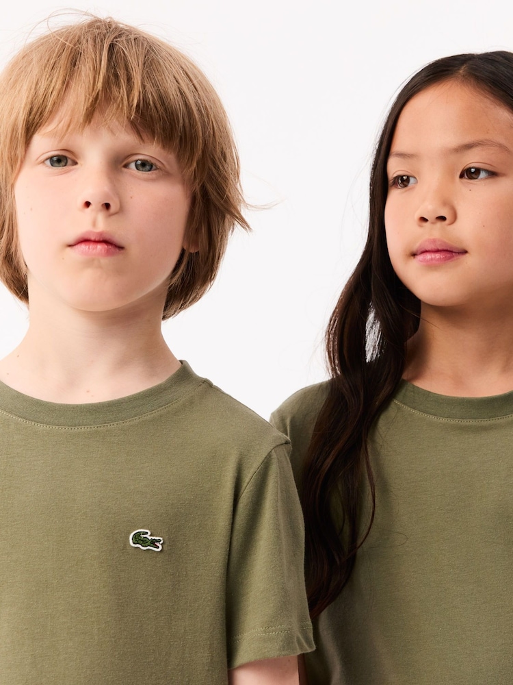 Lacoste Plain Jersey T-Shirt - Image 6 of 7
