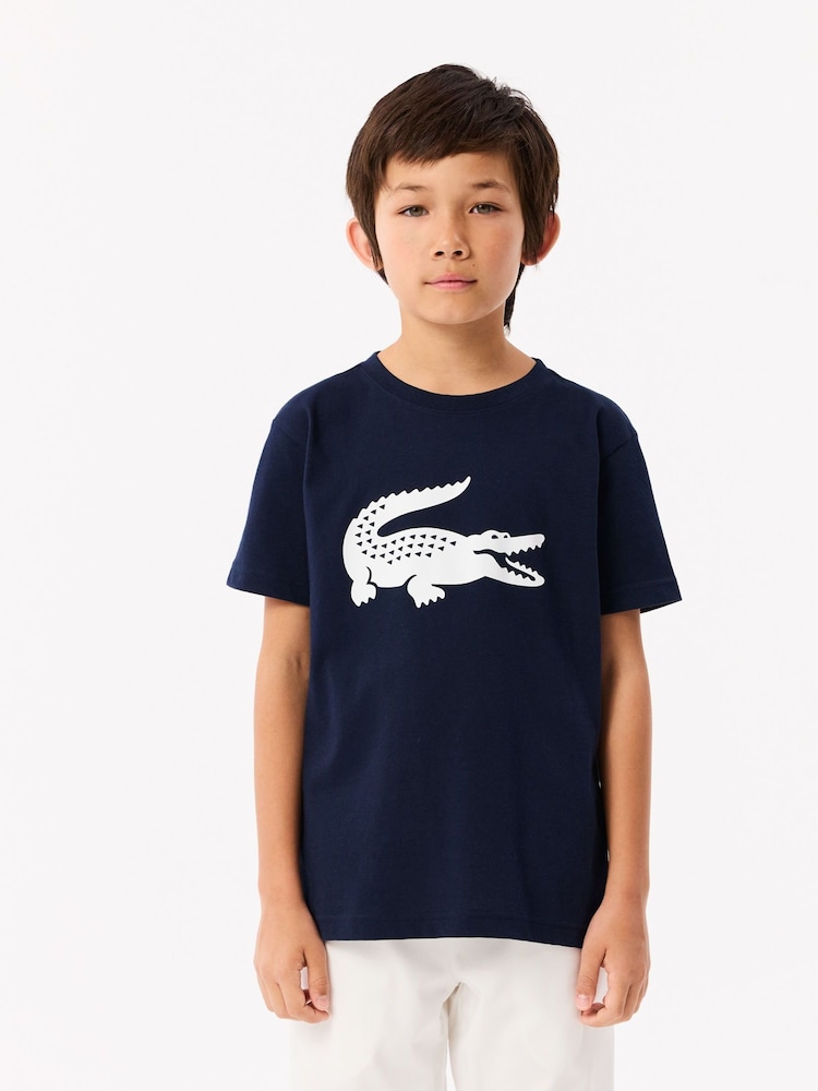 Lacoste Core Performance White T-Shirt - Image 1 of 8