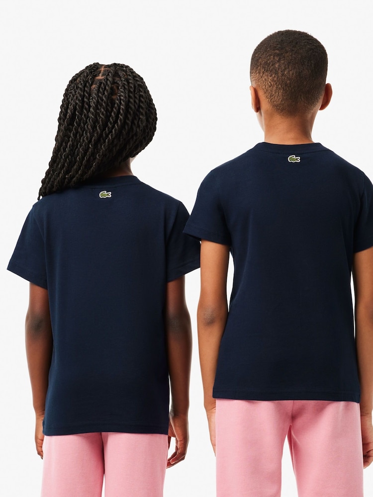 Lacoste Signature Print T-Shirt - Image 2 of 7