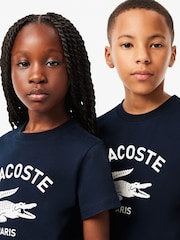 Lacoste Signature Print T-Shirt - Image 3 of 7