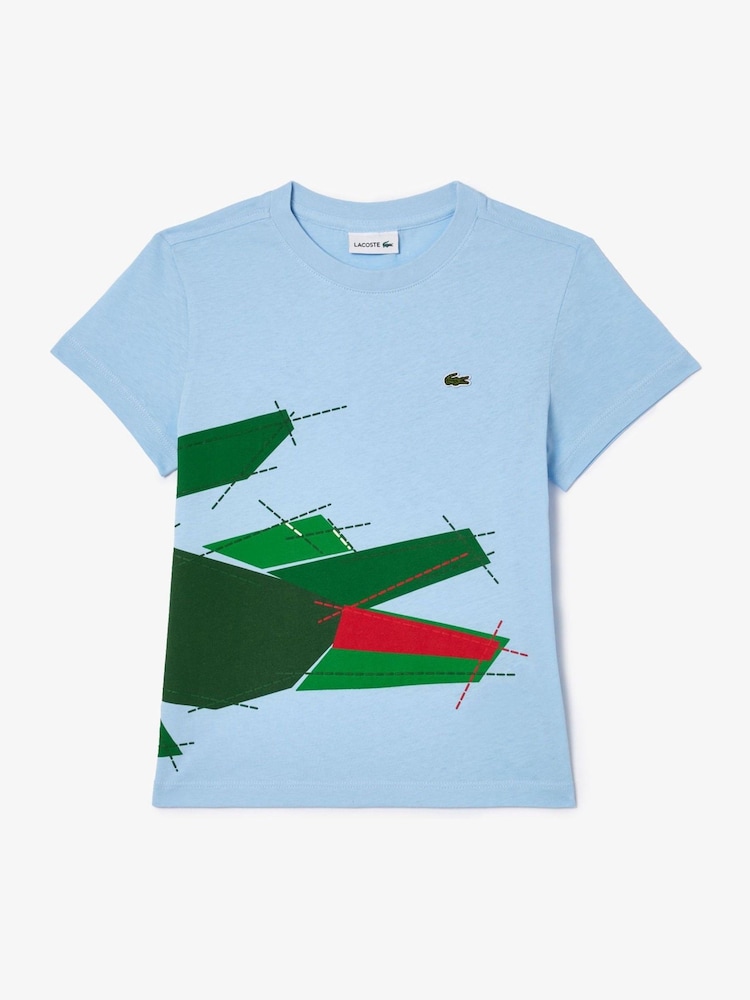 Lacoste Blue Holiday T-Shirt - Image 1 of 3