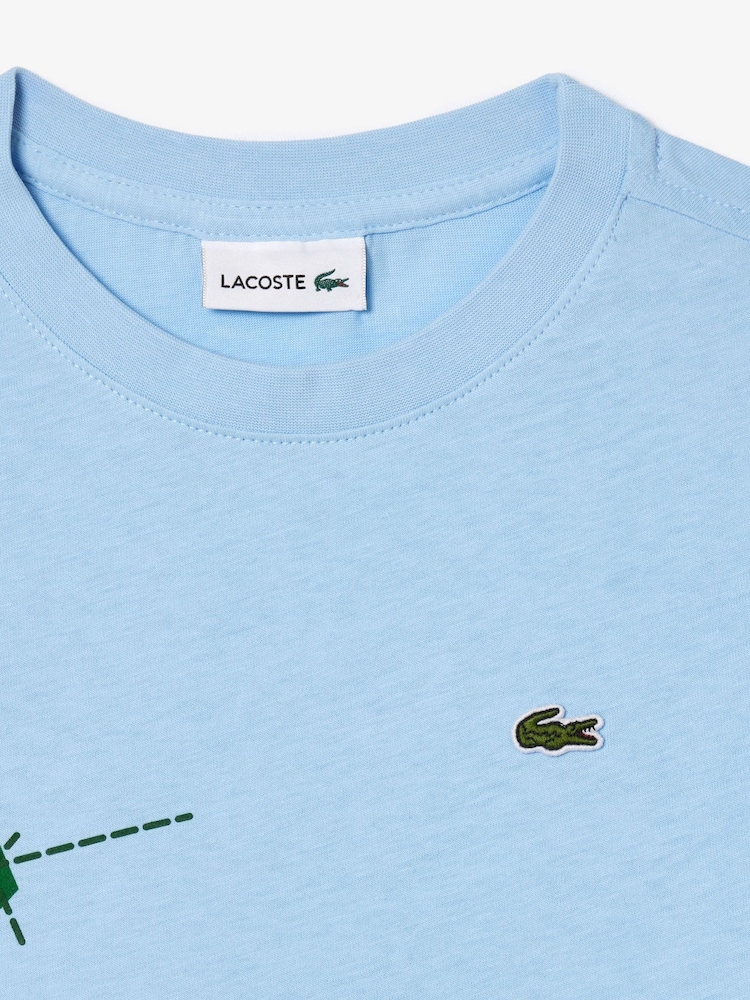 Lacoste Blue Holiday T-Shirt - Image 3 of 3