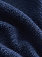 Lacoste Blue Merino Blend Jumper - Image 3 of 5