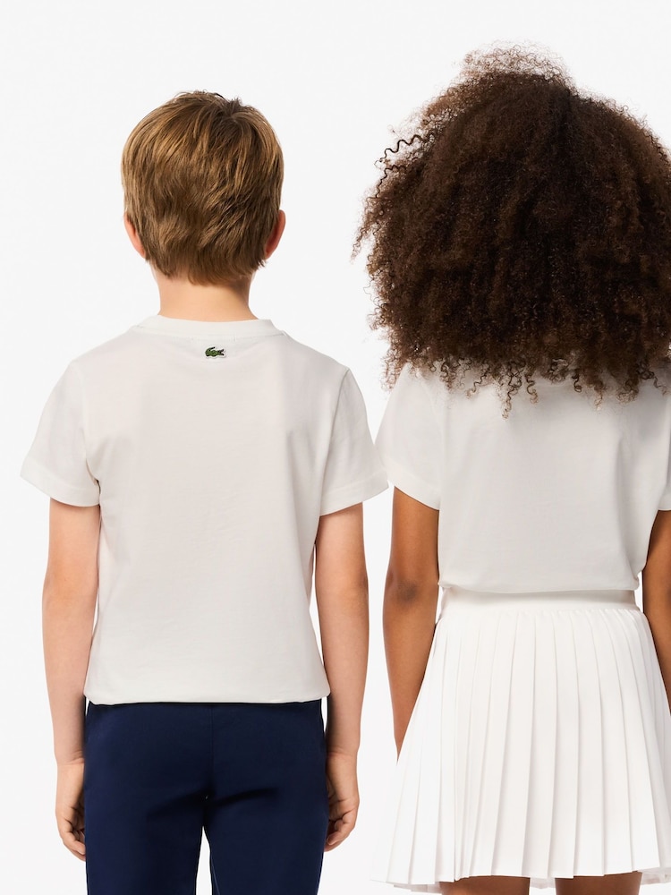 Lacoste Signature Print T-Shirt - Image 5 of 7
