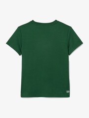 Lacoste Green Pique Ultra Dry T-Shirt - Image 2 of 5