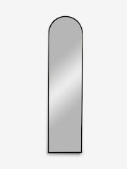 Black Slim Arch Full Length Mirror - Image 3 of 5