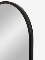 Black Slim Arch Full Length Mirror - Image 4 of 5