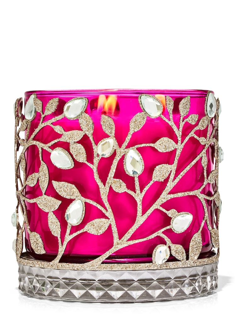 Bath & Body Works Bling Botanical 3-Wick Candle Holder - Image 1 of 1