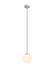 Eglo Natural Cominio Two Toned Satin Glass Single Pendant Ceiling Light - Image 4 of 5