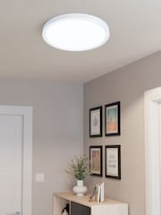 Eglo White Fueva 5 LED Circular Surface Mounted Light - Image 1 of 5